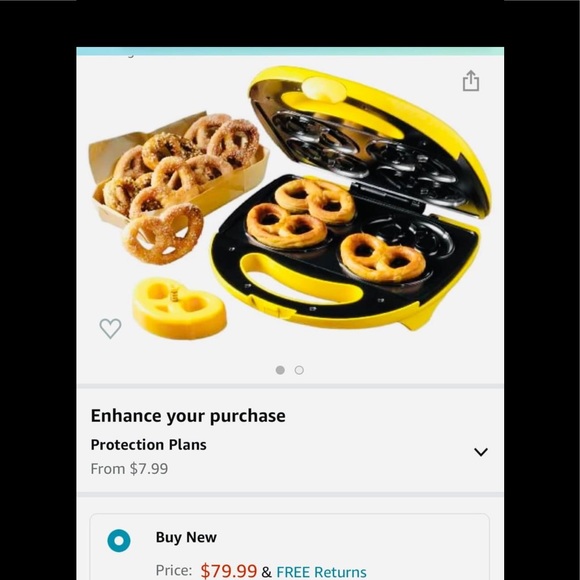 Nostalgia Electrics SPM400 4-Pretzel Soft Pretzel Maker - Picture 1 of 2